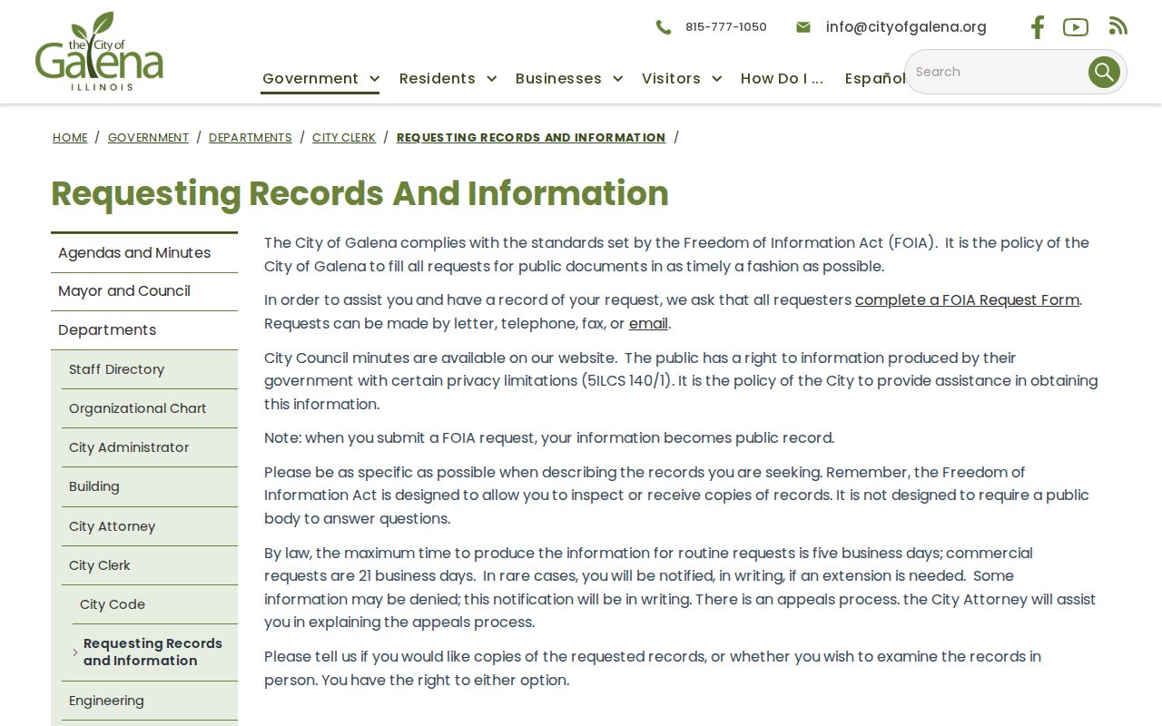 Galena records request source for police arrest reports